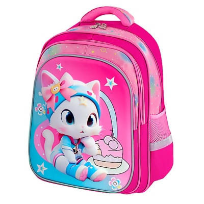 Рюкзак Flossy детский Sweet Kitten 2 отделения 3 кармана Brauberg 273180 1